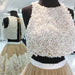 Affordable Glorious Two Pieces Tulle Appliques Sleeveless Homecoming A-line Mini Party Dresses - Prom Dresses