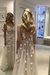 A-line Hand-Made Flower Formal Dress Sexy Sleeveless Straps Prom Gowns with Flowers - Prom Dresses