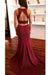 Amazing Wonderful Burgundy Two Piece Open Back Prom with Lace Sweep Train Evening Dress - Prom Dresses