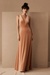 Velour Dress - Apricot