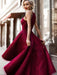 A-Line/Princess Sleeveless Jewel Asymmetrical Ruffles Lace Dresses - Prom Dresses