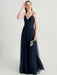 Avocado Green Evening Dress Sleeveless A-Line V-Neck Matte Satin Floor-Length Pleated Social Party Dresses