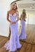 Baby Blue Prom Dress Ball Gown Sweetheart Mermaid Party Dress with Appliques - Prom Dresses