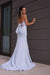 Backless Halter Mermaid Prom Dress