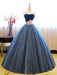 Ball Gown Sleeveless Sweetheart Floor-Length Beading Net Dresses - Prom Dresses