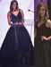 Ball Gown Sleeveless V-neck Beading Sweep/Brush Train Satin Dresses - Prom Dresses