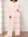Petal plus size chiffon mother of the bride pantsuit with jacket