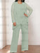 Sage plus size chiffon mother of the bride pantsuit with jacket
