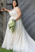Beautiful Sleeveless Aline Wedding Dress Plus Size with Sash Floral Lace Tulle Bridal Gown