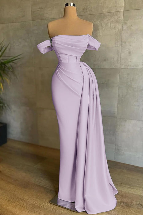 Beautiful White Pleated Bateau Sleeveless Prom Dress Bridelily Beautiful White Pleated Bateau Sleeveless Prom Dress Bridelily