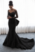Black Long Sleeves Lace Mermaid Wedding Dresses - wedding dresses