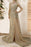 Boho Chic Applique Beach Gown with Spaghetti Straps