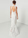 Boho Wedding Dress 2021 Sheath High Neck Sleeveless Floor Length Bridal Gown