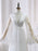 boho wedding dresses 2021 a line deep v neck multilayer lace chiffon beach party dress bridal gowns