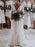 boho wedding dresses 2021 a line deep v neck multilayer lace chiffon beach party dress bridal gowns