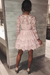 Bridelily A-Line Bateau Long Sleeves With Beading Lace Short/Mini Dresses - Prom Dresses
