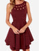 Bridelily A-Line Jersey Scoop Sleeveless Short/Mini With Ruffles Dresses - Prom Dresses