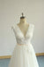 Bridelily Awesome Appliques V-neck Tulle Wedding Dress - wedding dresses