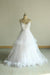 Bridelily Chic Strap Spaghetti Appliques Tulle Wedding Dress - wedding dresses