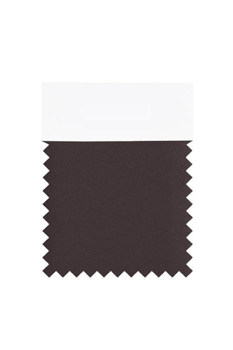 Bridelily Chiffon Swatch with 34 Colors - Chocolate - Swatches