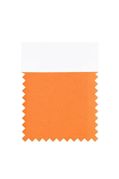 Bridelily Chiffon Swatch with 34 Colors - Orange - Swatches