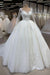 Bridelily Elegant Long Sleeve Ball Gown Tulle Wedding Dress - wedding dresses