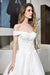 Bridelily Gorgeous A-Line Lace Off Shoulder Wedding Dress - wedding dresses
