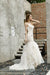 Bridelily Gorgeous Appliques Mermaid Organza Wedding Dress - wedding dresses