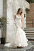 Bridelily Gorgeous Appliques Mermaid Organza Wedding Dress - wedding dresses