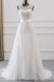 Bridelily Graceful Lace-up Tulle A-line Wedding Dress - wedding dresses