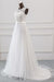 Bridelily Graceful Lace-up Tulle A-line Wedding Dress - wedding dresses