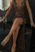 Brown Bridelily Sexy Lace Evening Gowns Sleeveless Beading Split Popular Prom Dresses CE0061 - Prom Dresses