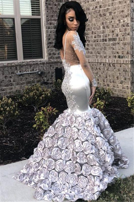 silver graduation dresses Silver Grey Prom Dresses, Homecoming Dress, Formal Dress, Evening Dres DressesTailor