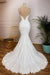Bridelily Strapless Appliques Satin Mermaid Wedding Dress - wedding dresses