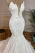 Bridelily Strapless Appliques Satin Mermaid Wedding Dress - wedding dresses