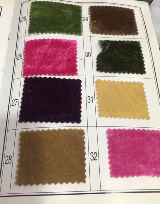 Bridelily Velvet Swatch - Swatches