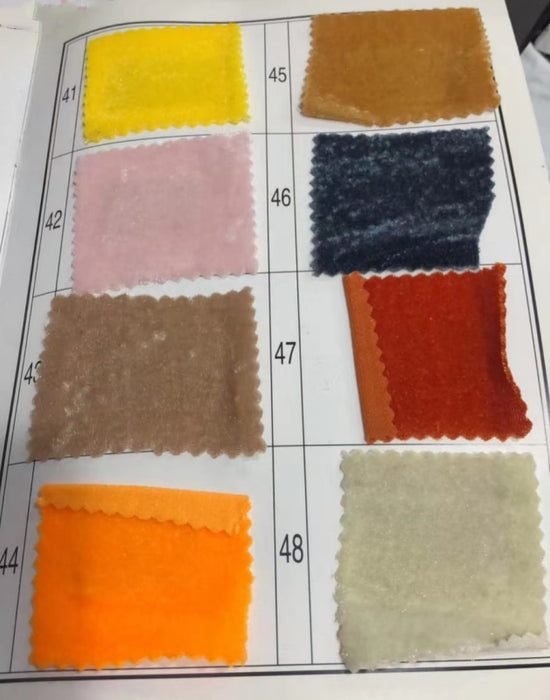 Bridelily Velvet Swatch - Swatches
