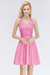 Candy Pink Bridesmaid Dress