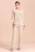 Champagne Chiffon Two Pieces Mother of the Bride Jumpsuits Mother Outfits - Prom Dresses