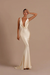 Champagne Elegant Champagne Mermaid Prom Dress Long Slimming
