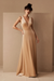 Velour Dress - Champagne