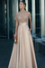 champagne-satin-aline-evening-dress-short-sleeves-with-beadings