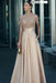 champagne-satin-aline-evening-dress-short-sleeves-with-beadings