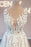 Charming Jewel A-Line Lace Tulle Wedding Dress with Applique - wedding dress