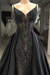Sleeveless Black Lace Evening Dress Charming Mermaid Sweep Train - Prom Dresses