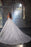 Charming Spaghetti Straps Beaded Ball Gown Wedding Dress with Chapel Train - wedding dress