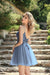 Chic A-Line Tulle Short Party Dresses with Straps V-neck Beadings Formal Dress - Prom Dresses