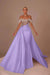 Chic Glitter Off-Shoulder Satin Mermaid Chapel Train Wedding Dress - evening dresses