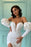 Chic Ivory Mermaid Prom Gown with Sweetheart Neckline and Stylish Bubble Sleeves