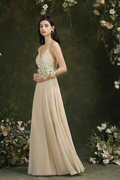 Simple Chiffon Formal Dresses - Bridelily Simple Chiffon Formal Dresses - Bridelily